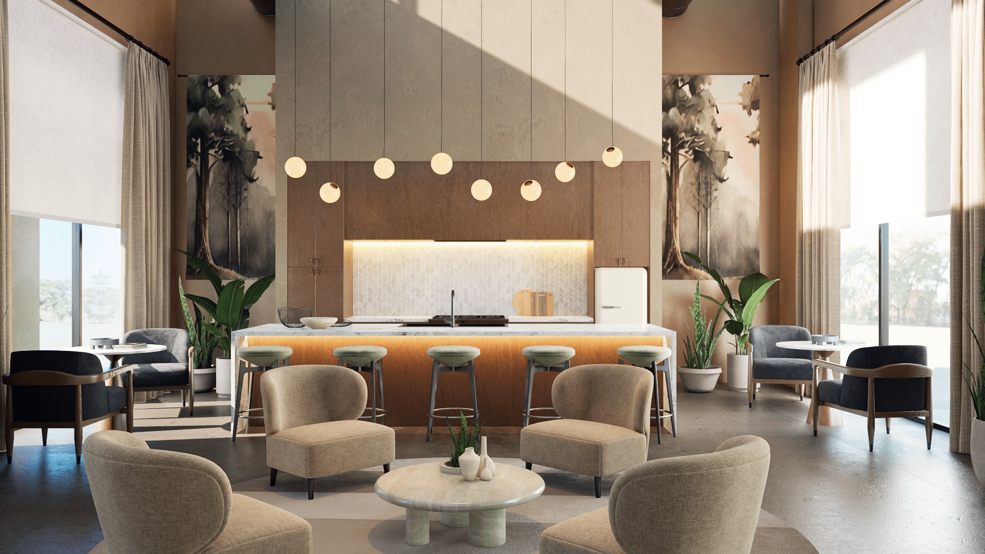 ArchViz Scene Vol 2 - Lobby 3D model_7