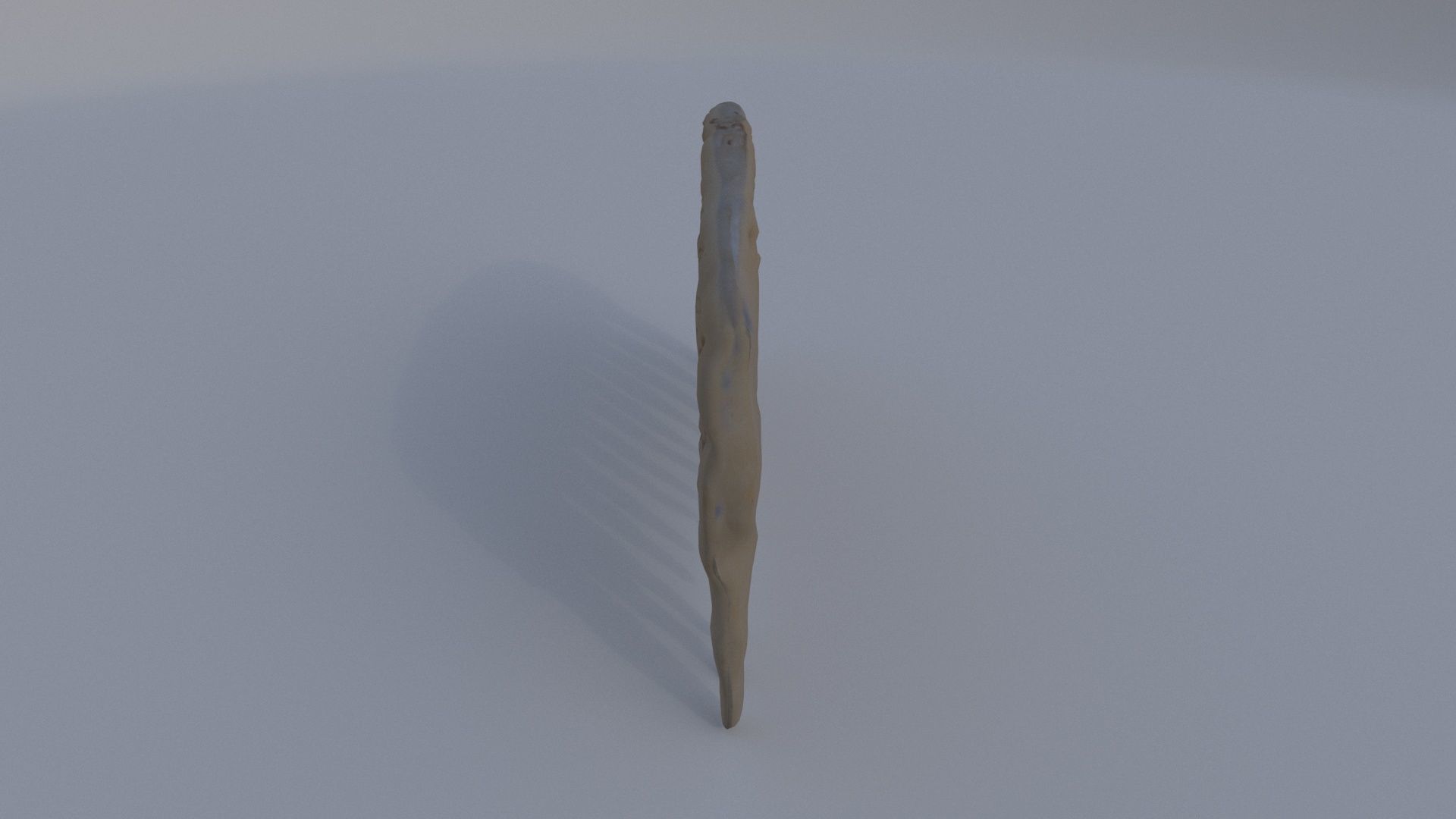 Carved Bone Comb 3D model_2