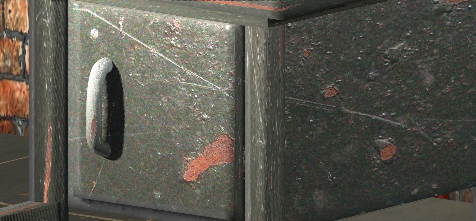 Abundantindianstudytable Low-poly 3D model_7