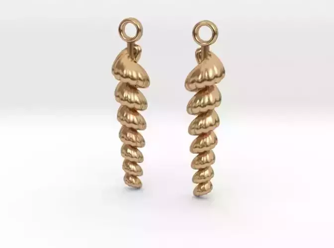 Shelly Earrings 3D print model