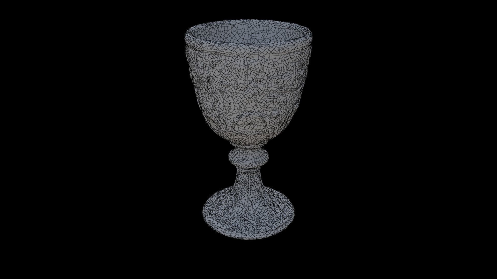 Ceremonial Wedding Chalice 3D model_5