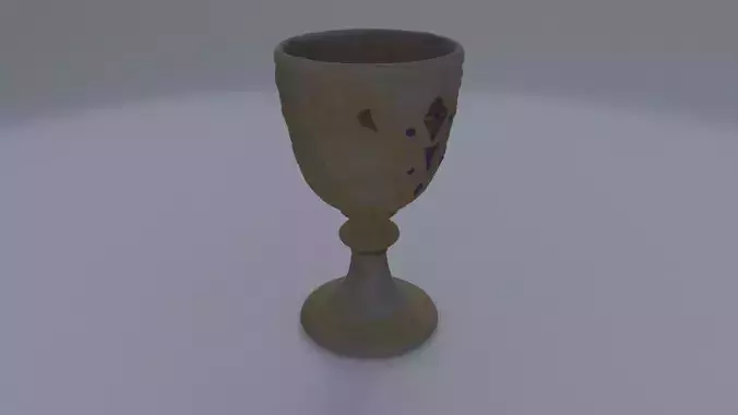 Ceremonial Wedding Chalice 3D model