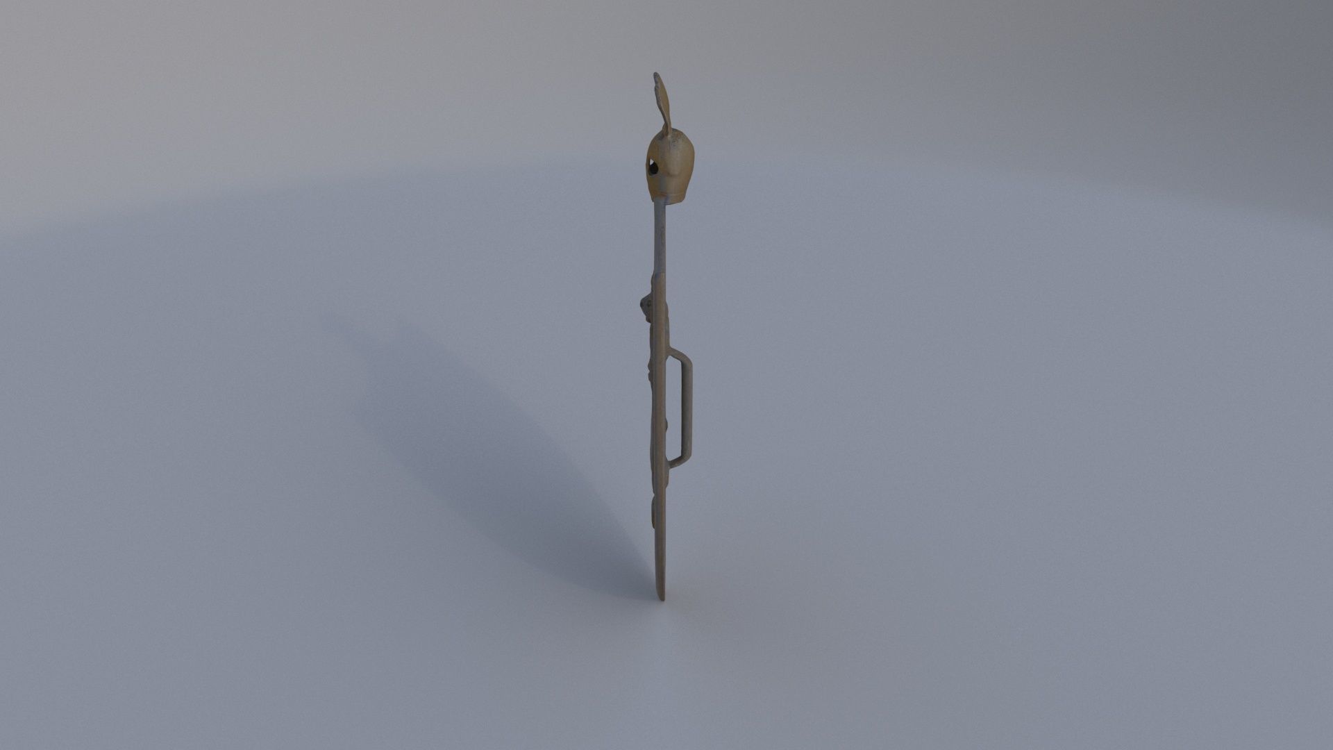 Crested Family Shield 3D model_2