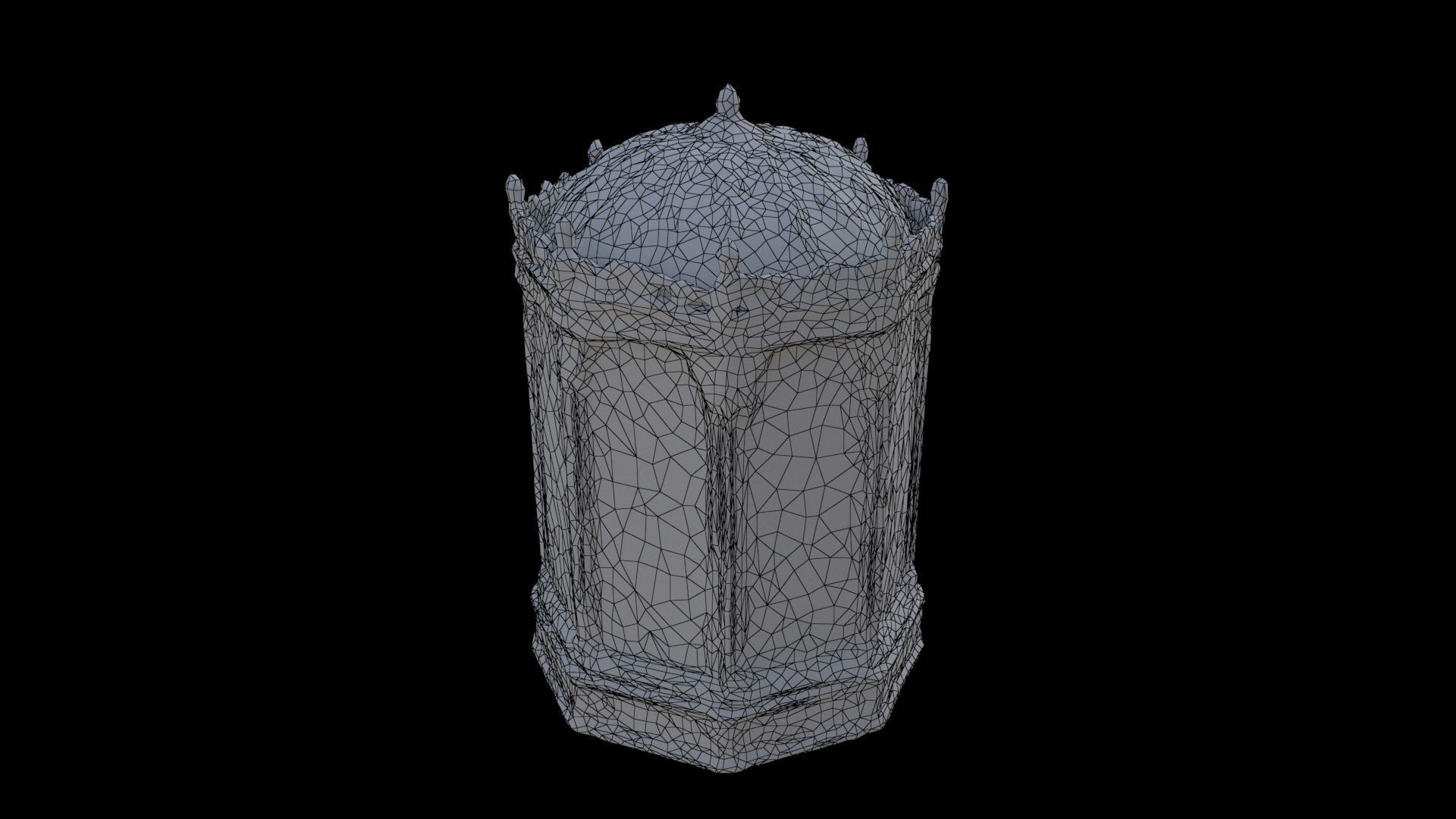 Crown Jewel Display Case 3D model_6