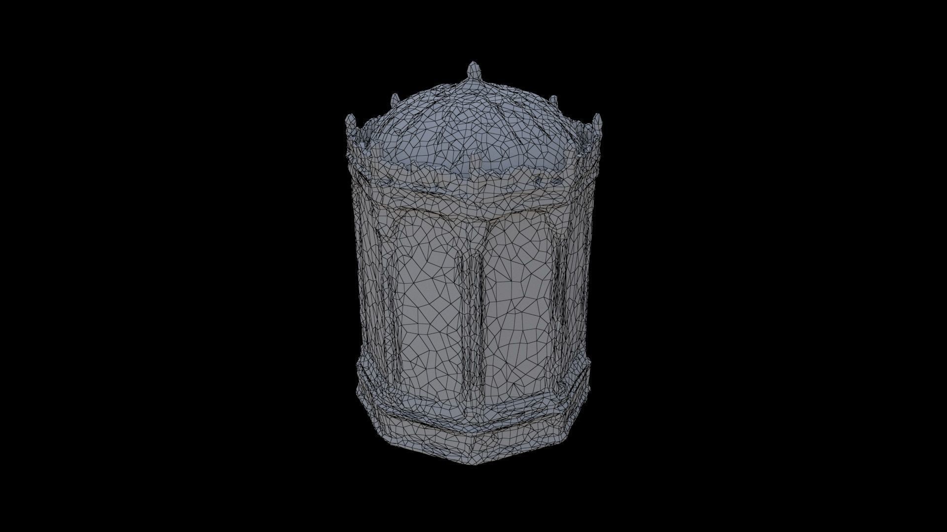 Crown Jewel Display Case 3D model_5