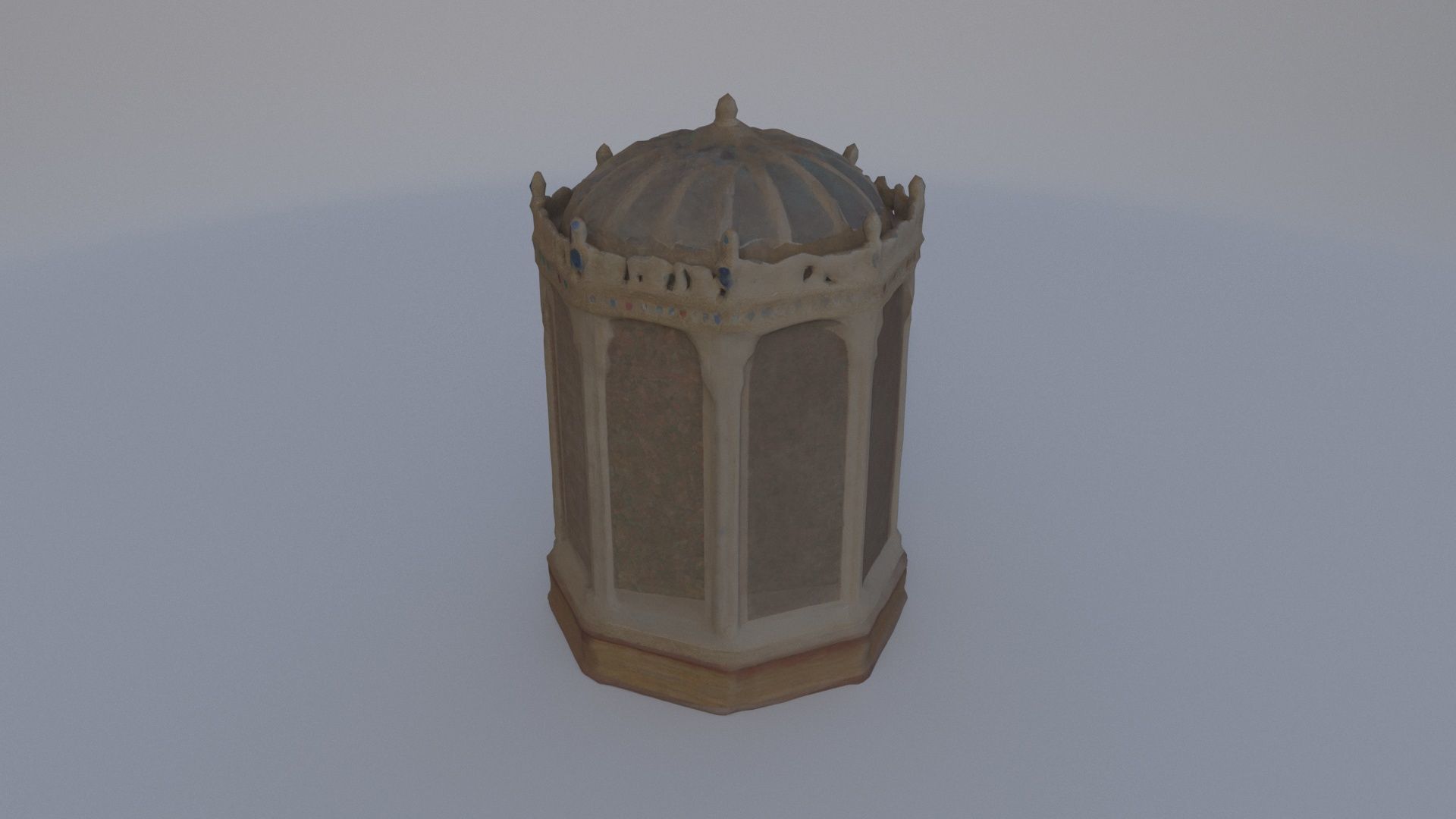 Crown Jewel Display Case 3D model_3
