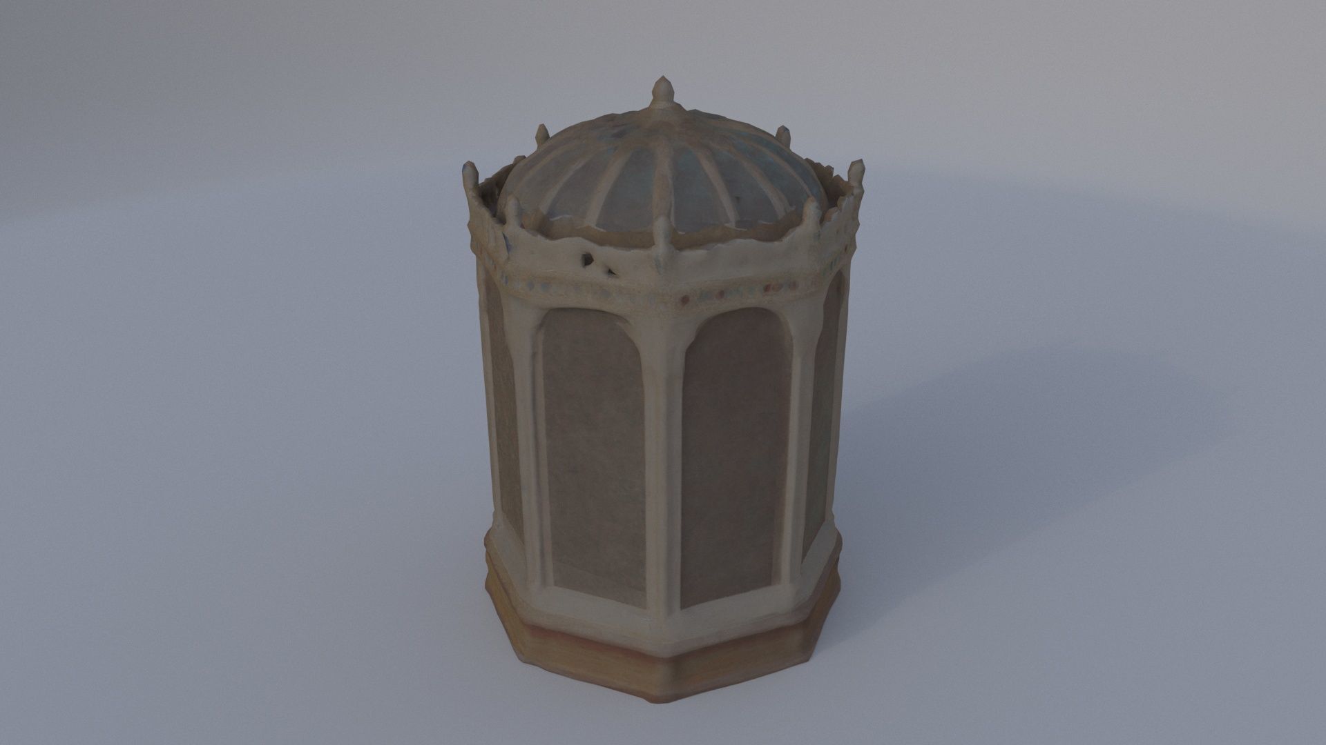 Crown Jewel Display Case 3D model_4