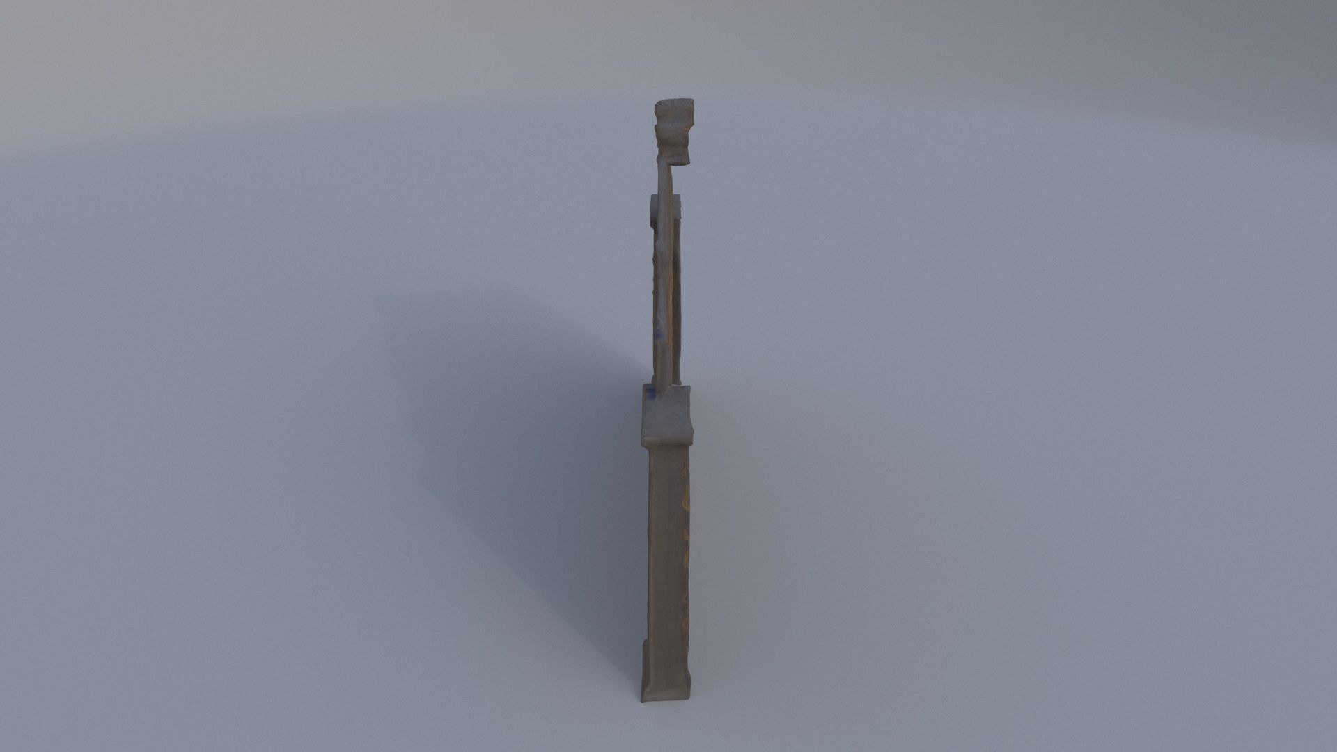 Dragon-Embossed Fireplace Screen 3D model_2