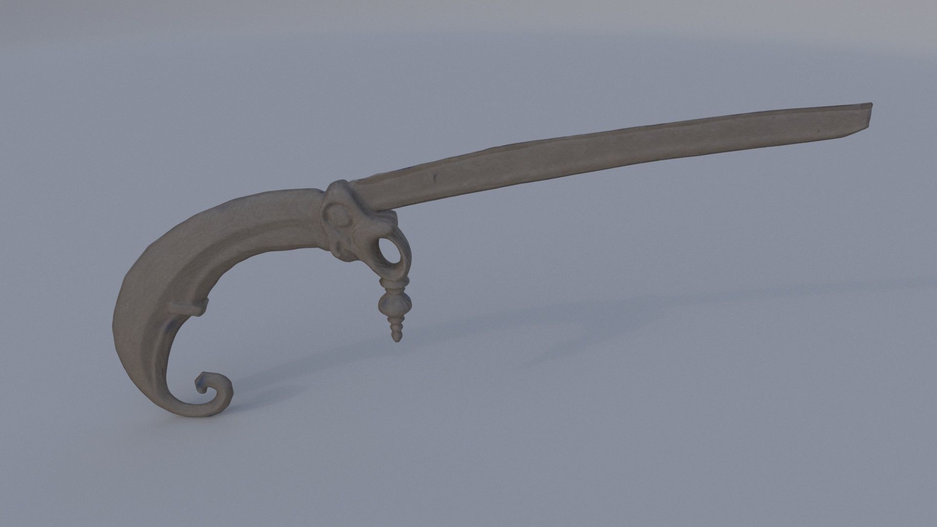 Eagle-Claw Curtain Holders 3D model_4