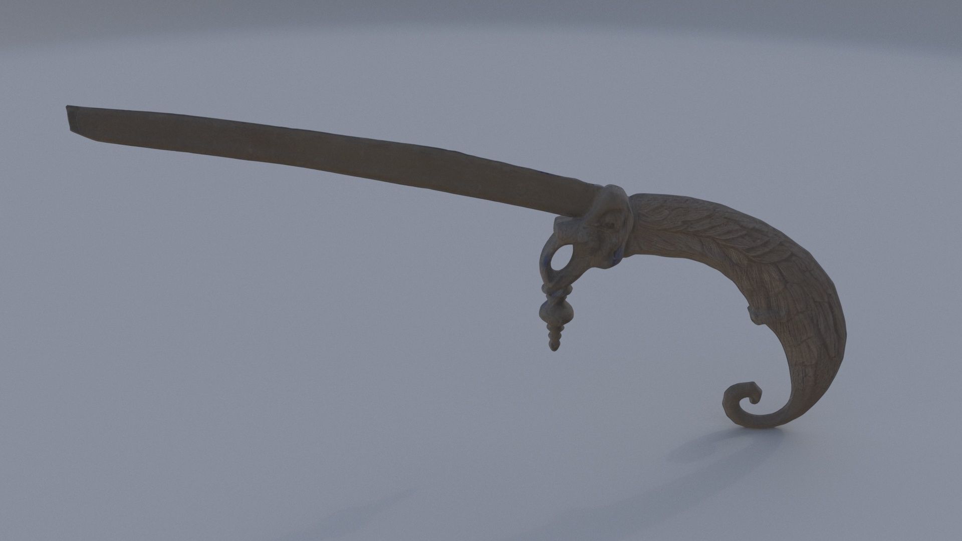 Eagle-Claw Curtain Holders 3D model_1