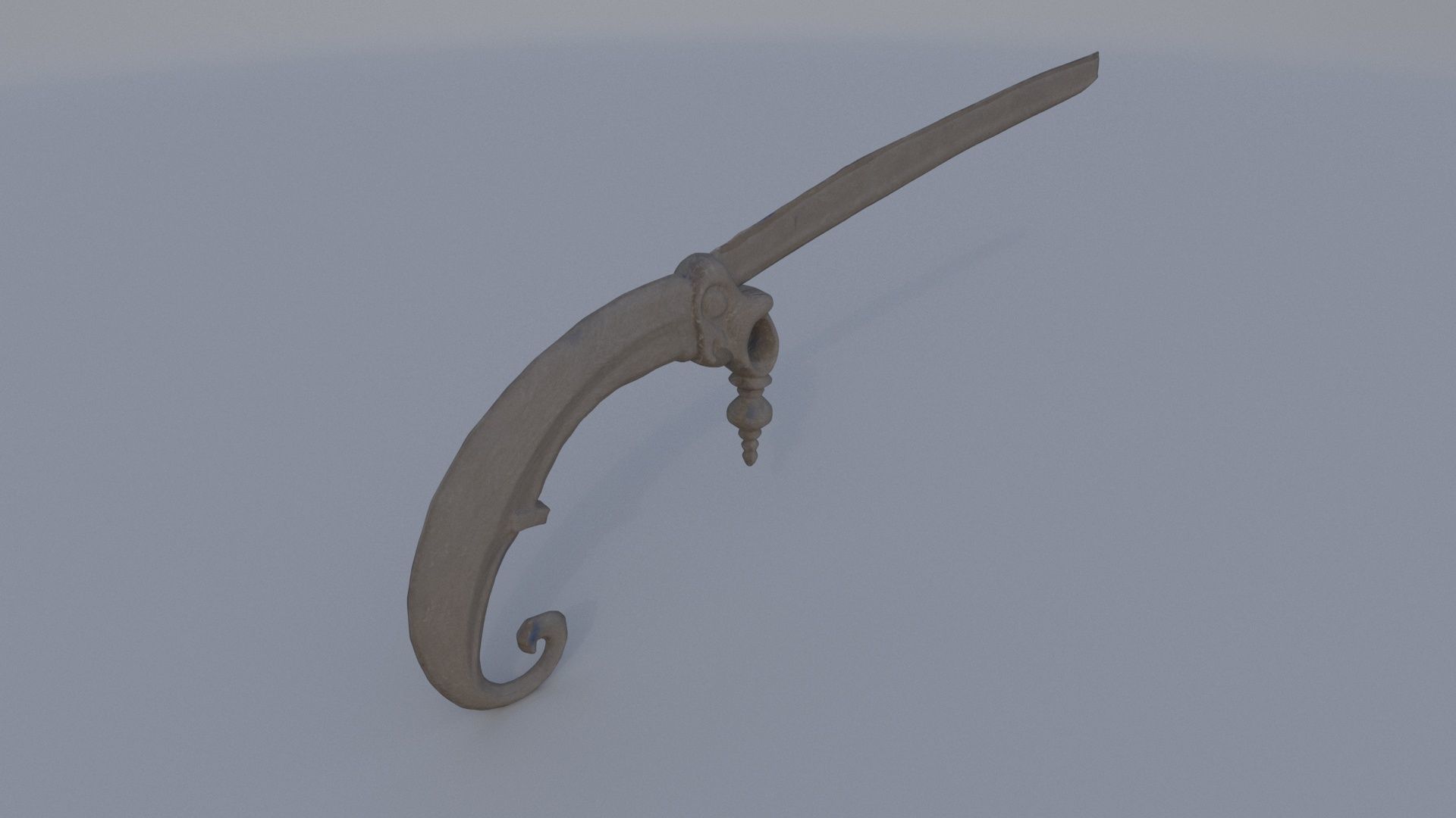 Eagle-Claw Curtain Holders 3D model_3