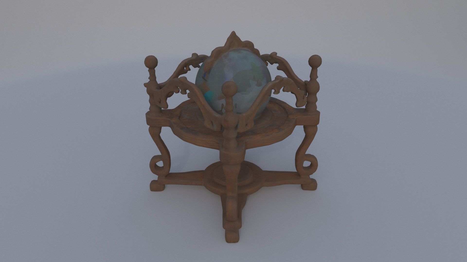 Enchanted Orb Stand 3D model_3