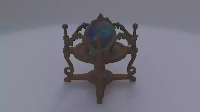Enchanted Orb Stand 3D model
