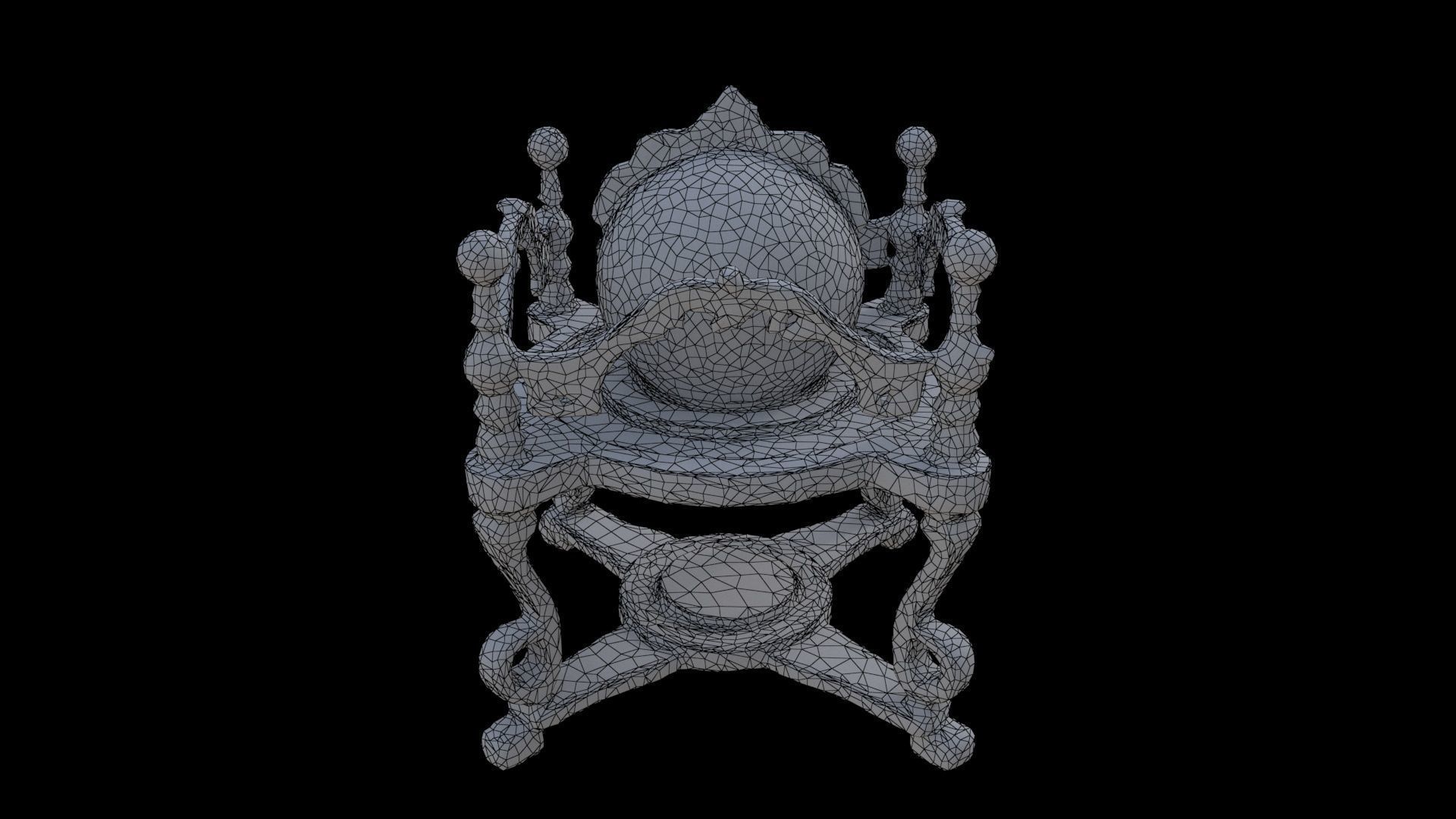 Enchanted Orb Stand 3D model_6