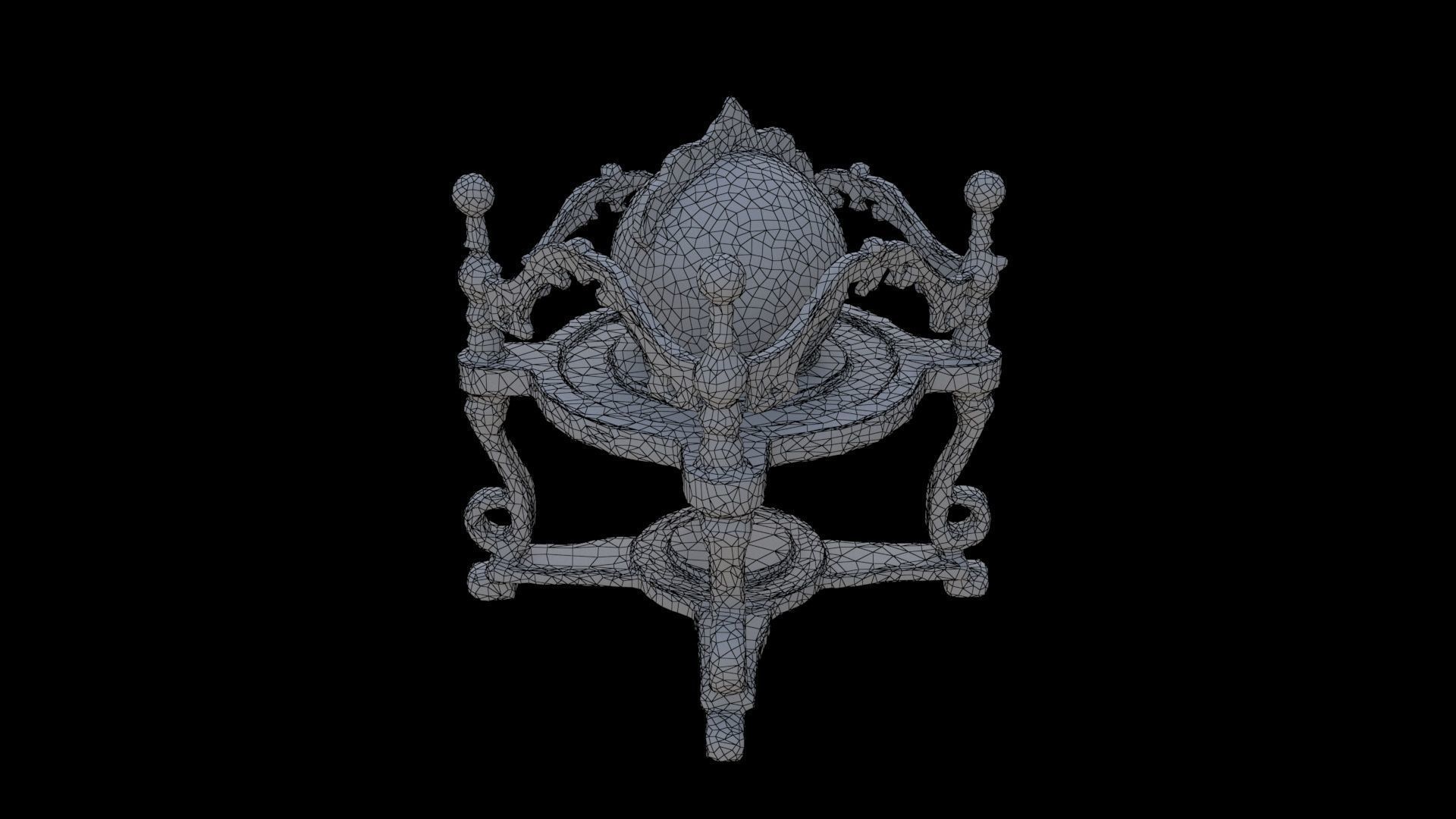 Enchanted Orb Stand 3D model_5