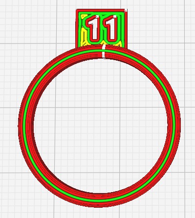 3D Printable Ring Sizing Guide From Size 3 to 12 3D print model_30