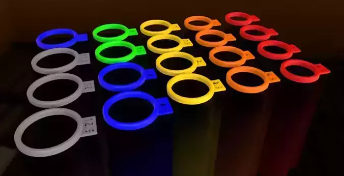 3D Printable Ring Sizing Guide From Size 3 to 12