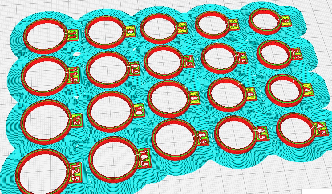3D Printable Ring Sizing Guide From Size 3 to 12 3D print model_21