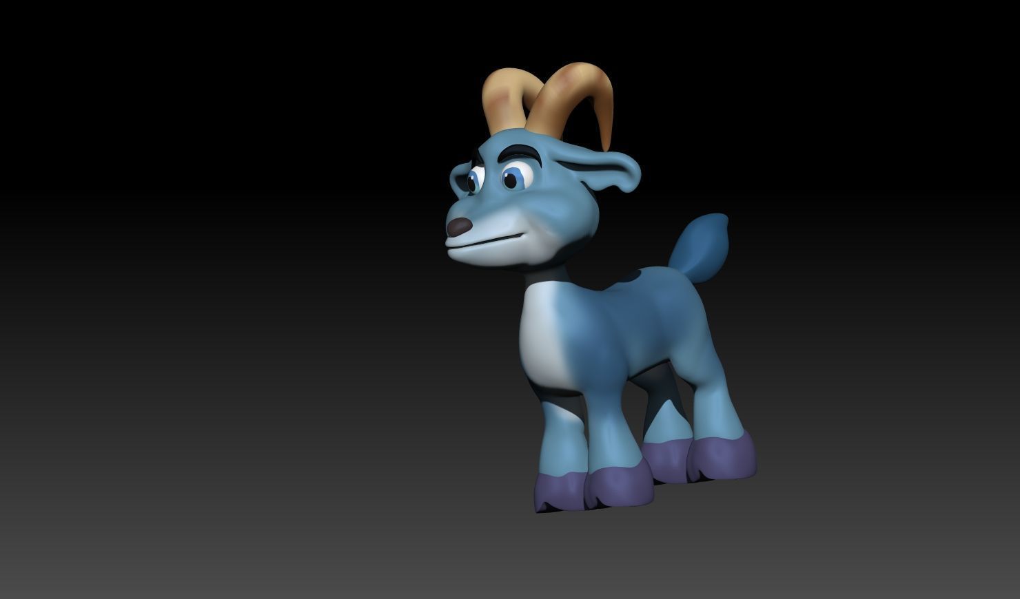 Goat 3d Model 3D model_5