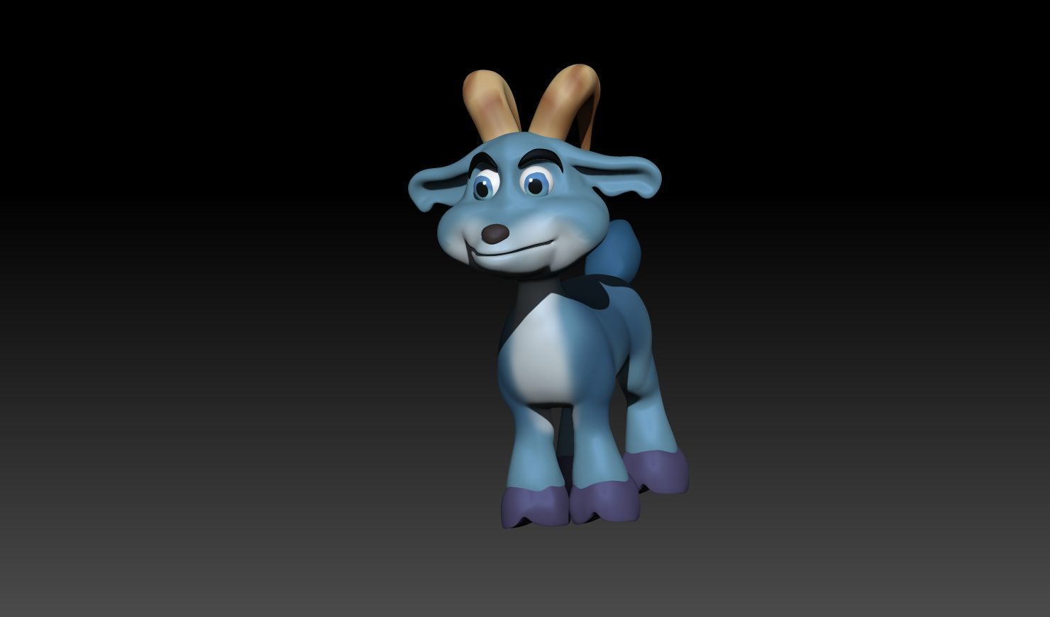 Goat 3d Model 3D model_4