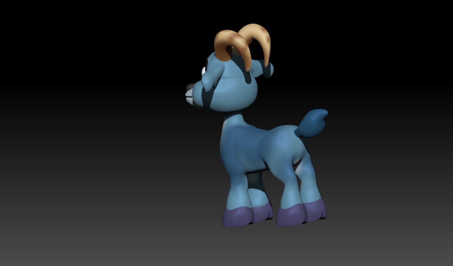 Goat 3d Model 3D model_8
