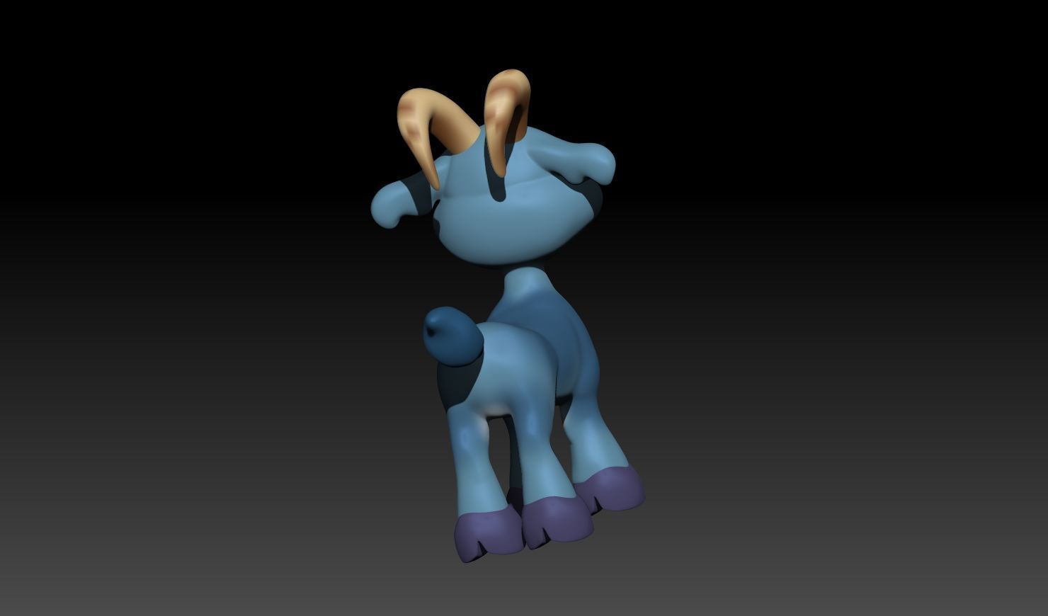 Goat 3d Model 3D model_9