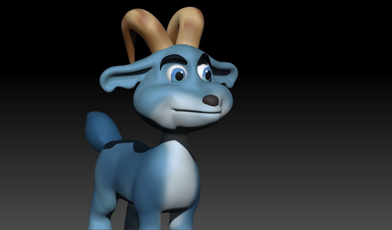 Goat 3d Model 3D model_10