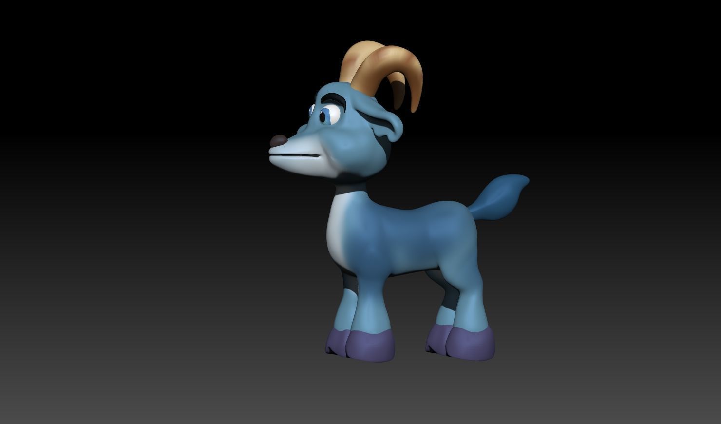 Goat 3d Model 3D model_6