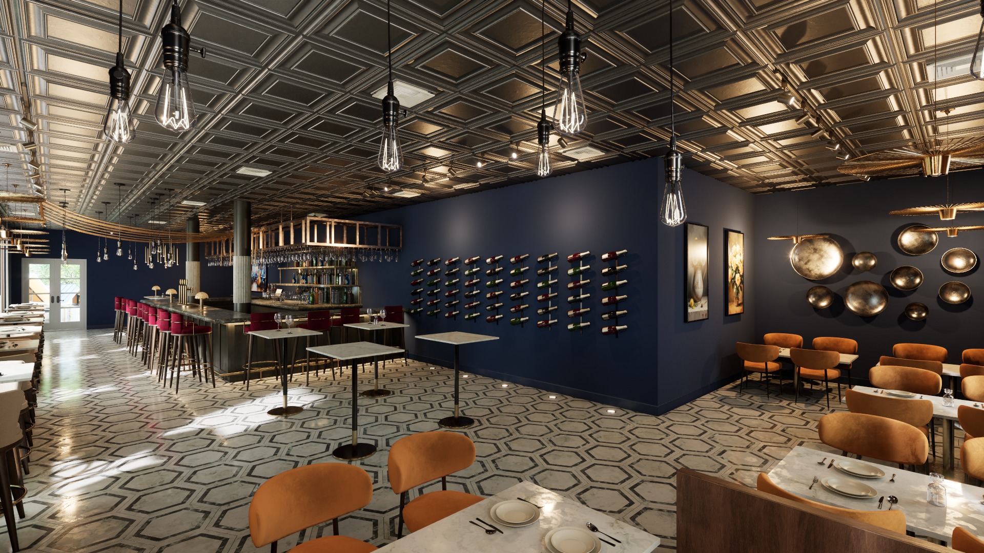 ArchViz Scene Vol 4 - Bar 3D model_16