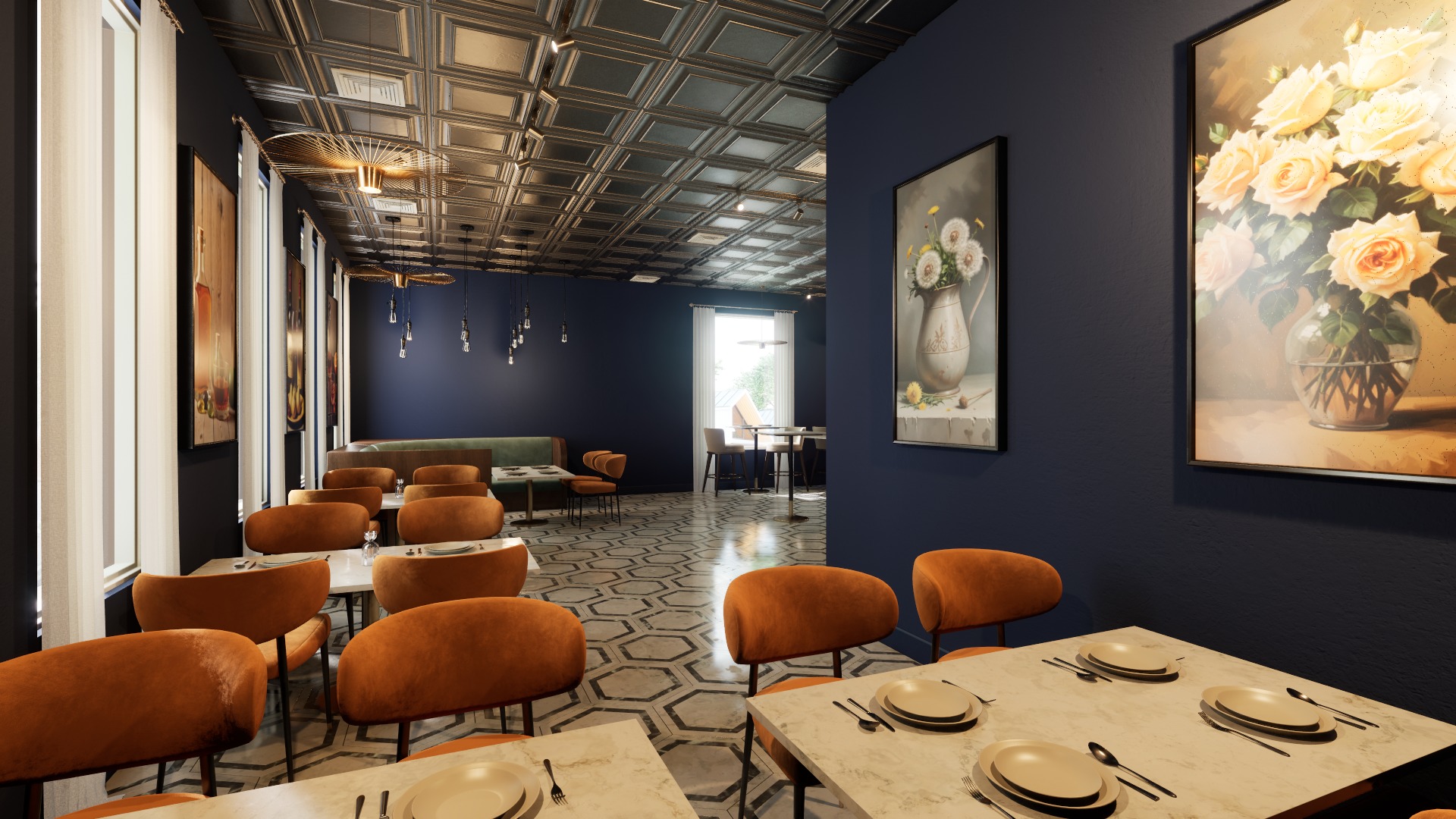 ArchViz Scene Vol 4 - Bar 3D model_15