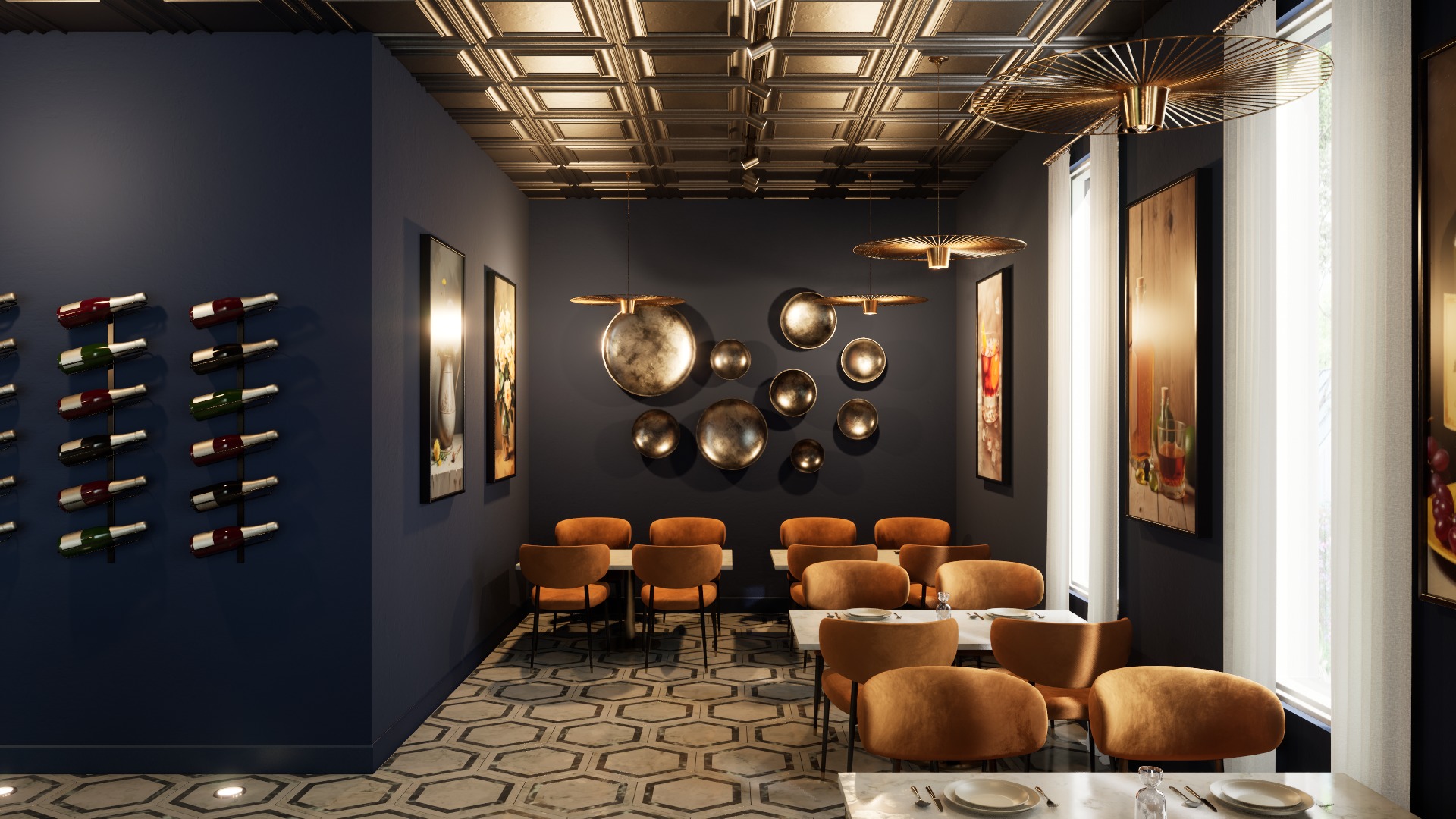 ArchViz Scene Vol 4 - Bar 3D model_13