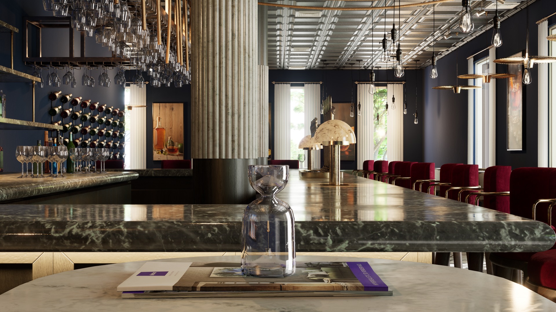 ArchViz Scene Vol 4 - Bar 3D model_12