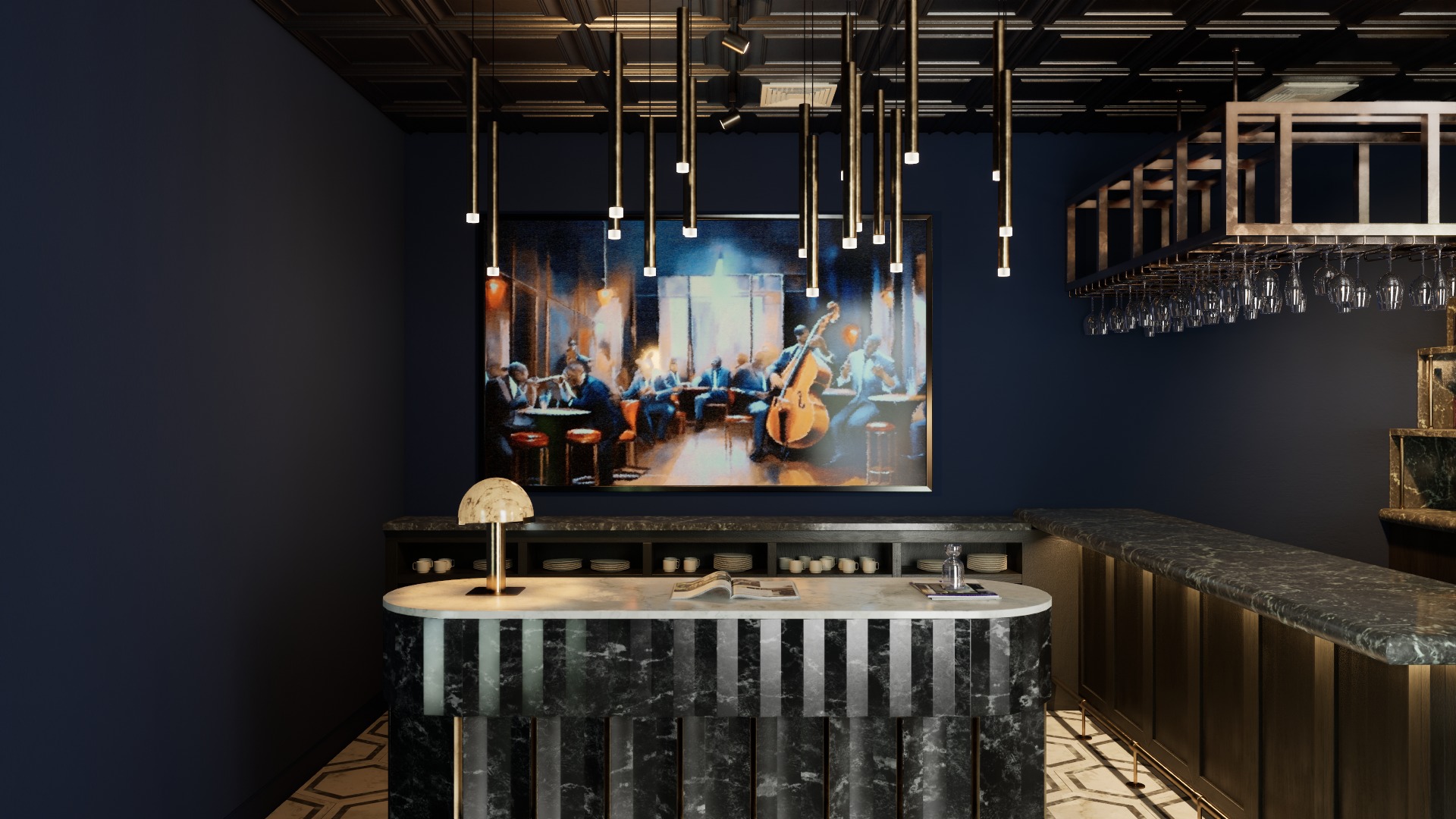 ArchViz Scene Vol 4 - Bar 3D model_3