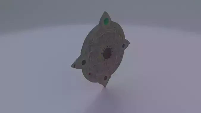 Jeweled Chest Lockplate