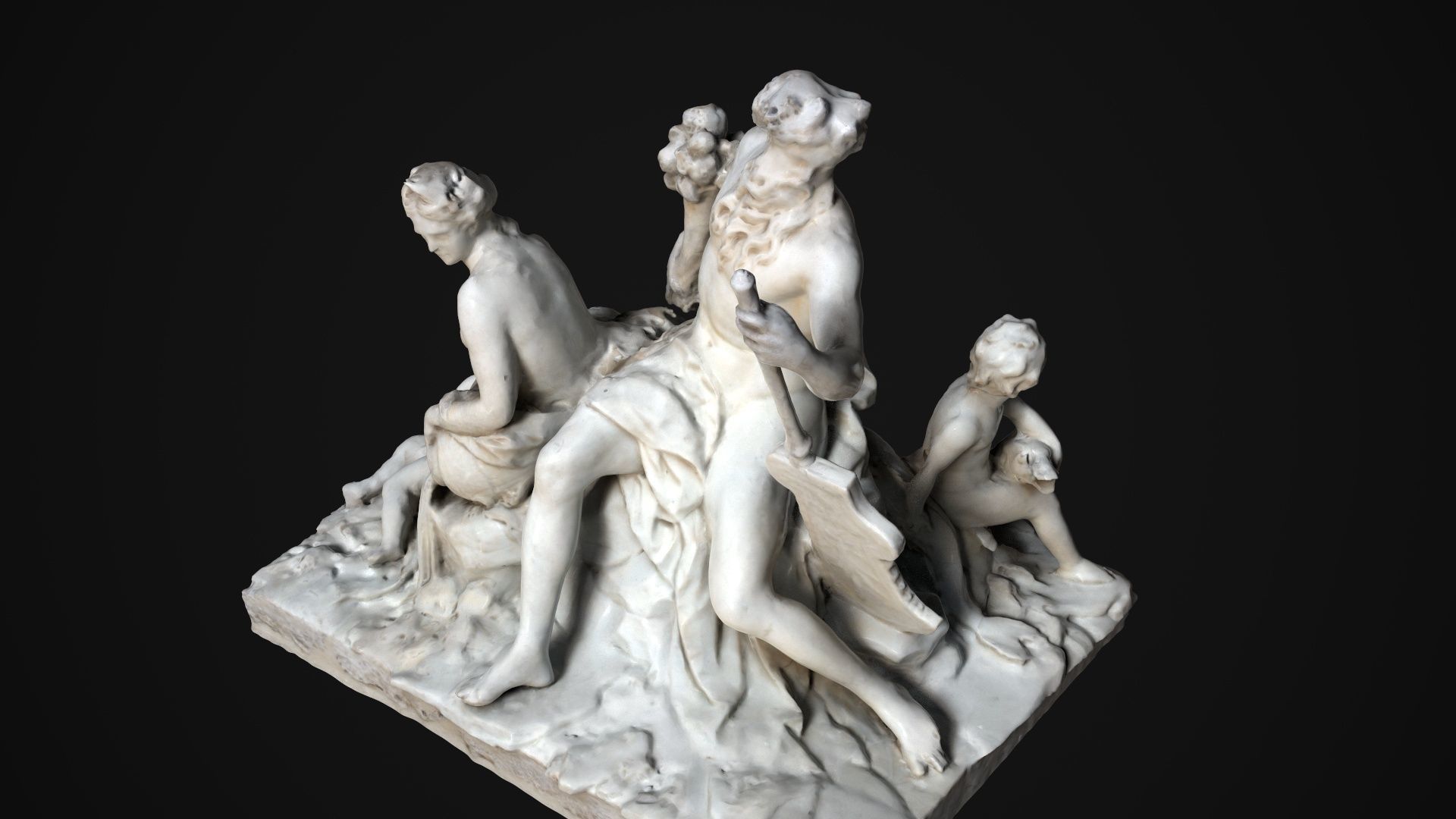 Loire et Loiret Low-poly 3D model_3