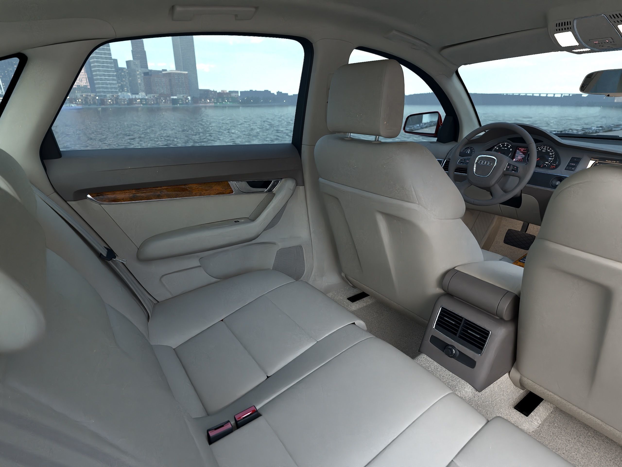 Audi A6 2006 3D model_11