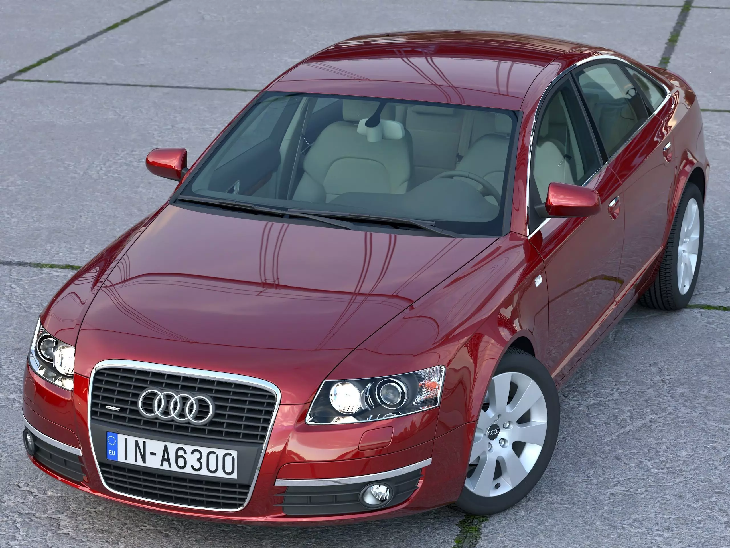 Audi A6 2006 3D model_0