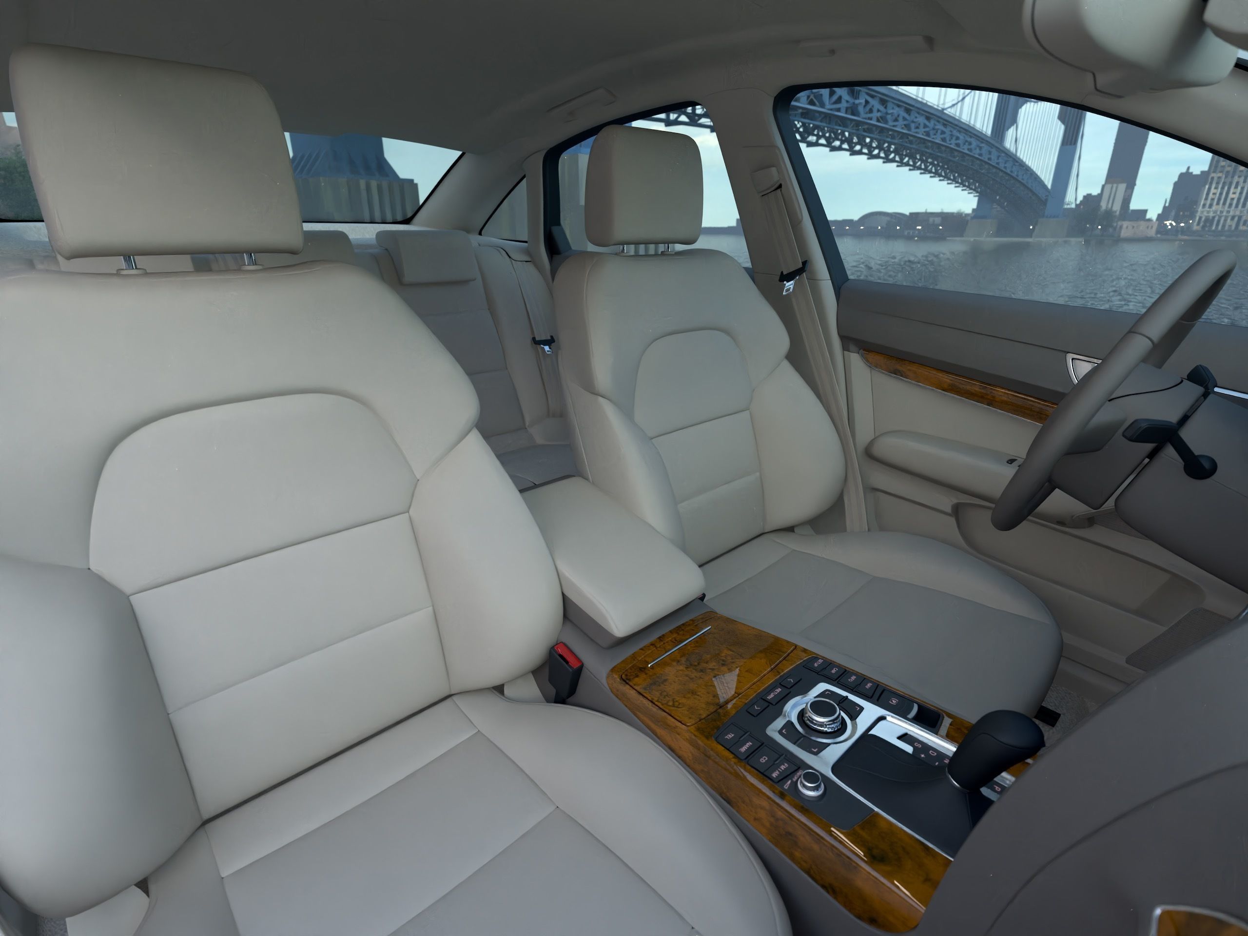 Audi A6 2006 3D model_10