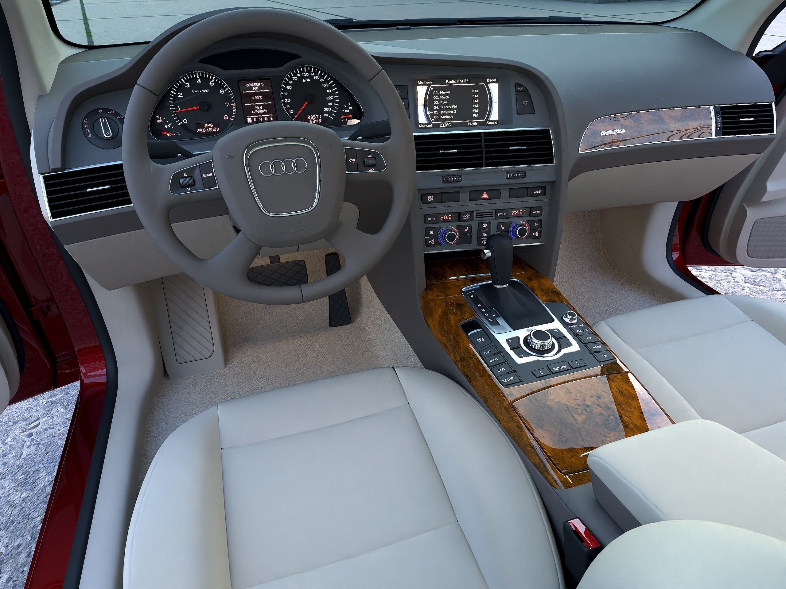 Audi A6 2006 3D model_8