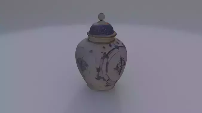 Porcelain Spice Jar