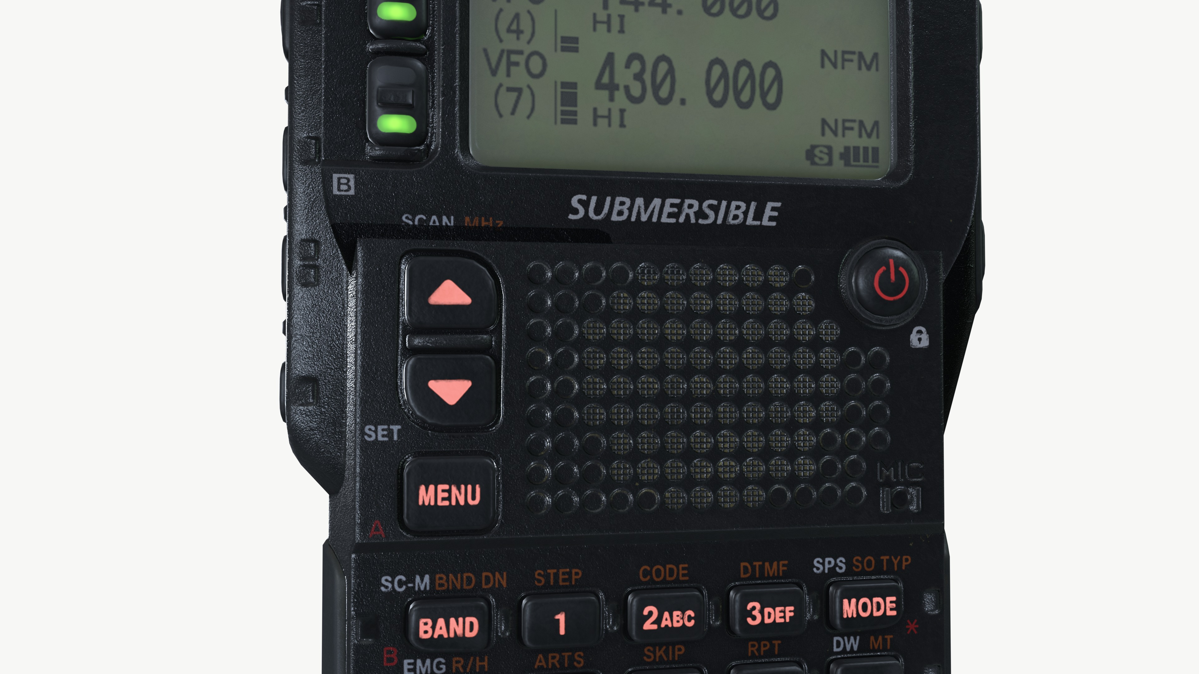 Radio yaesu 3D model_11