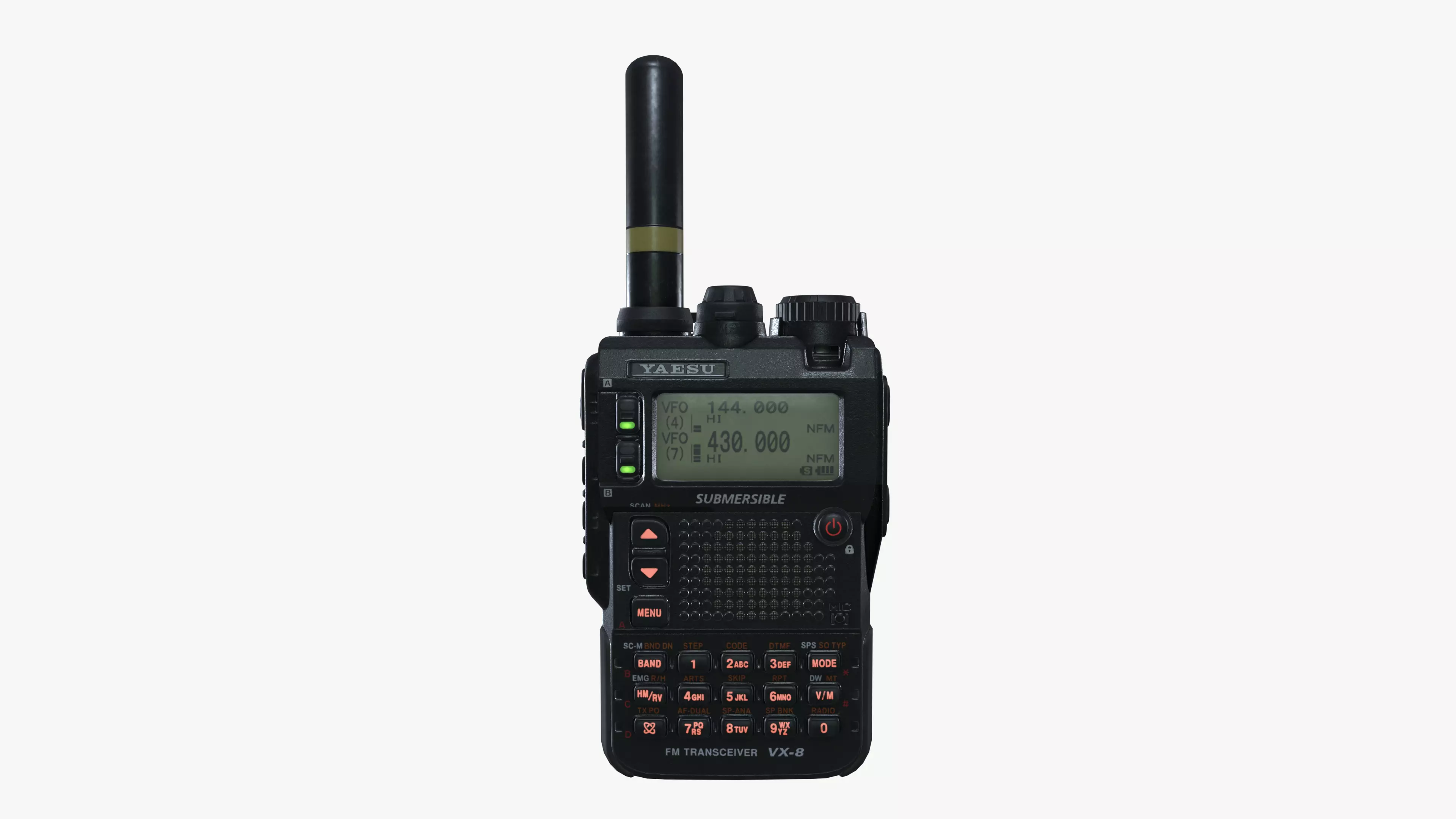 Radio yaesu 3D model_0
