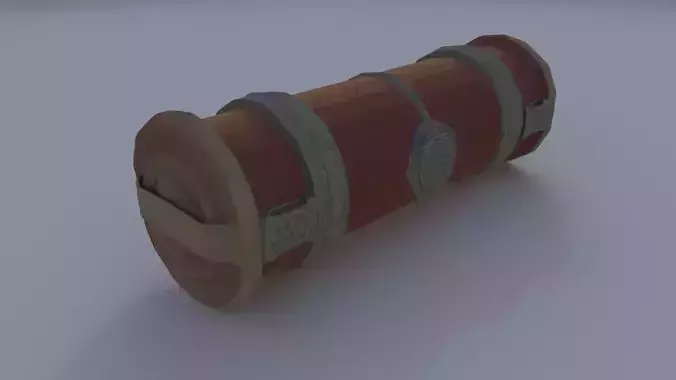 Sealed Wax Scroll Tube