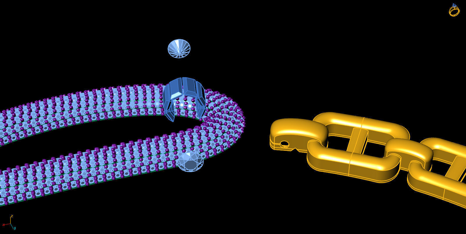 jewelery full set 3D print model_21