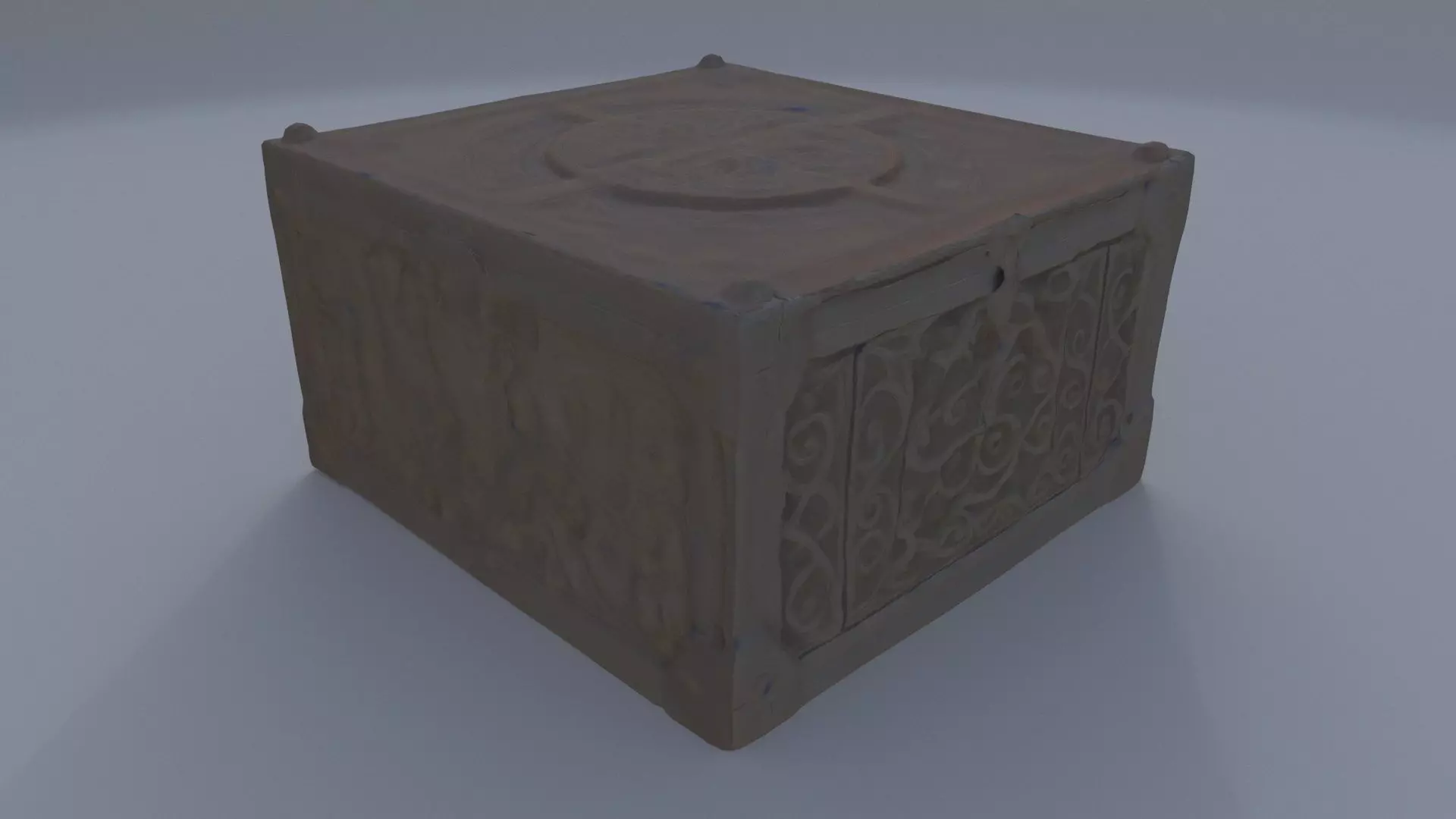 Wrought Iron Puzzle Box 3D model