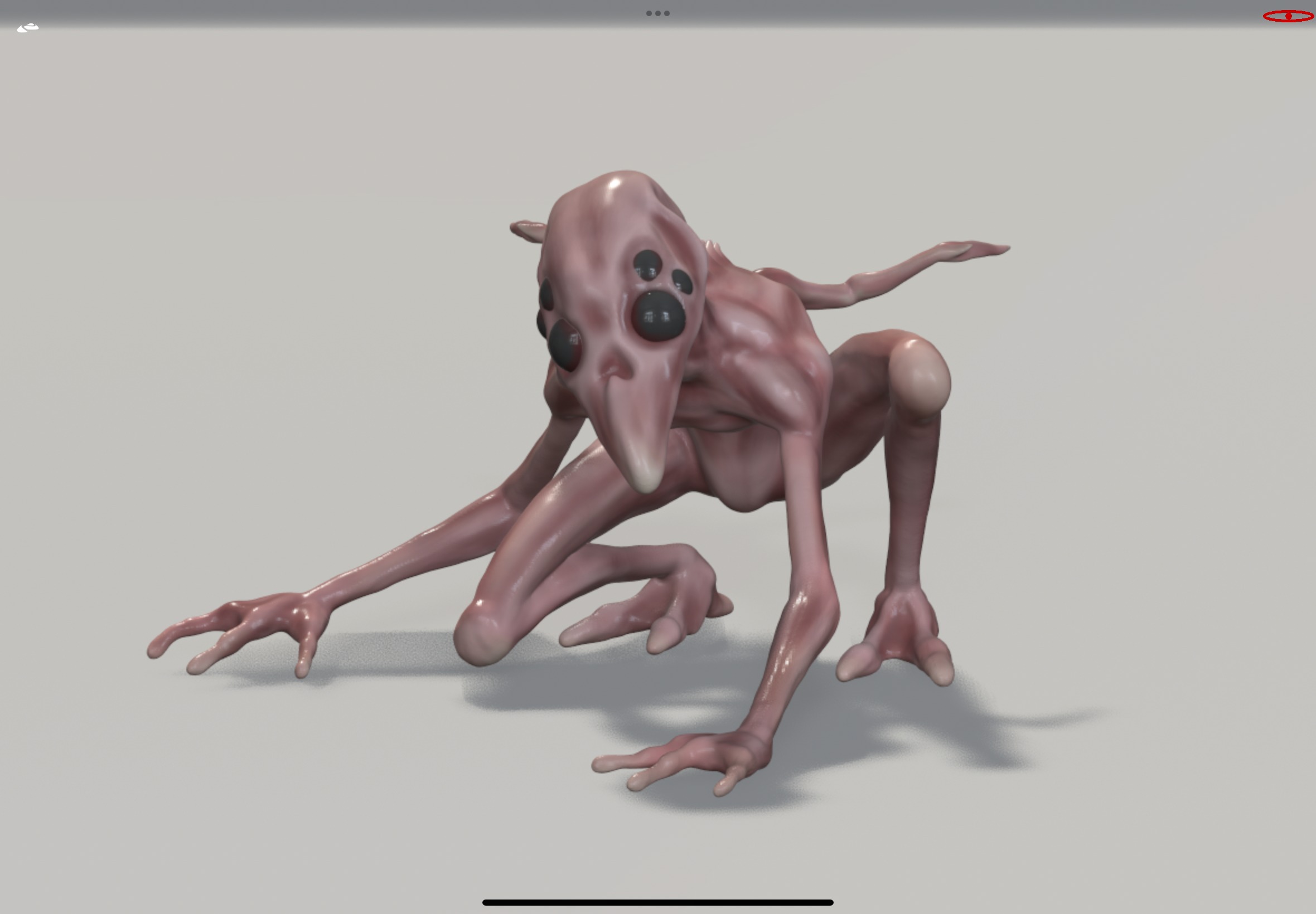 The hybrid creature 3D print model_1