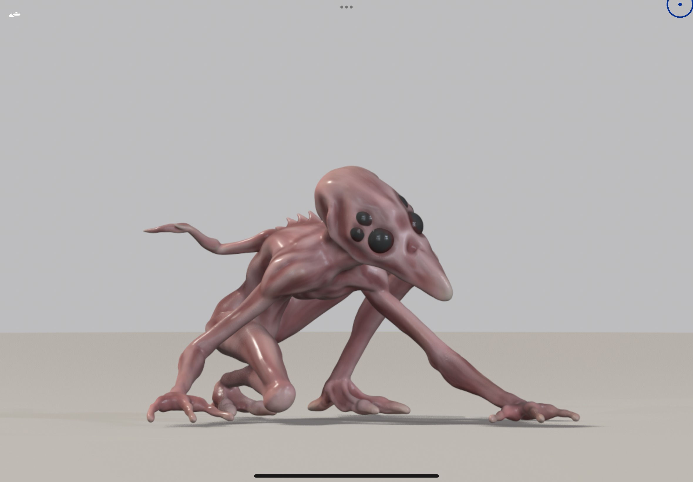 The hybrid creature 3D print model_6