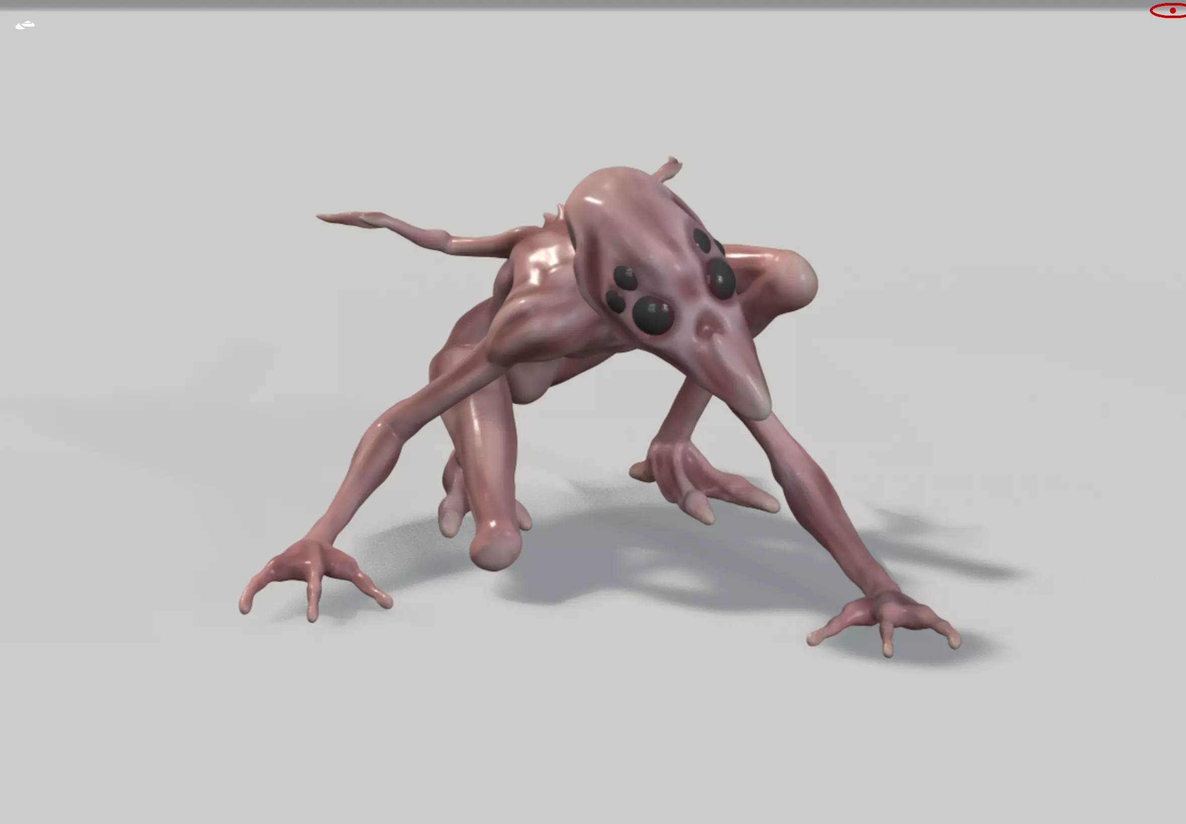 The hybrid creature 3D print model_0