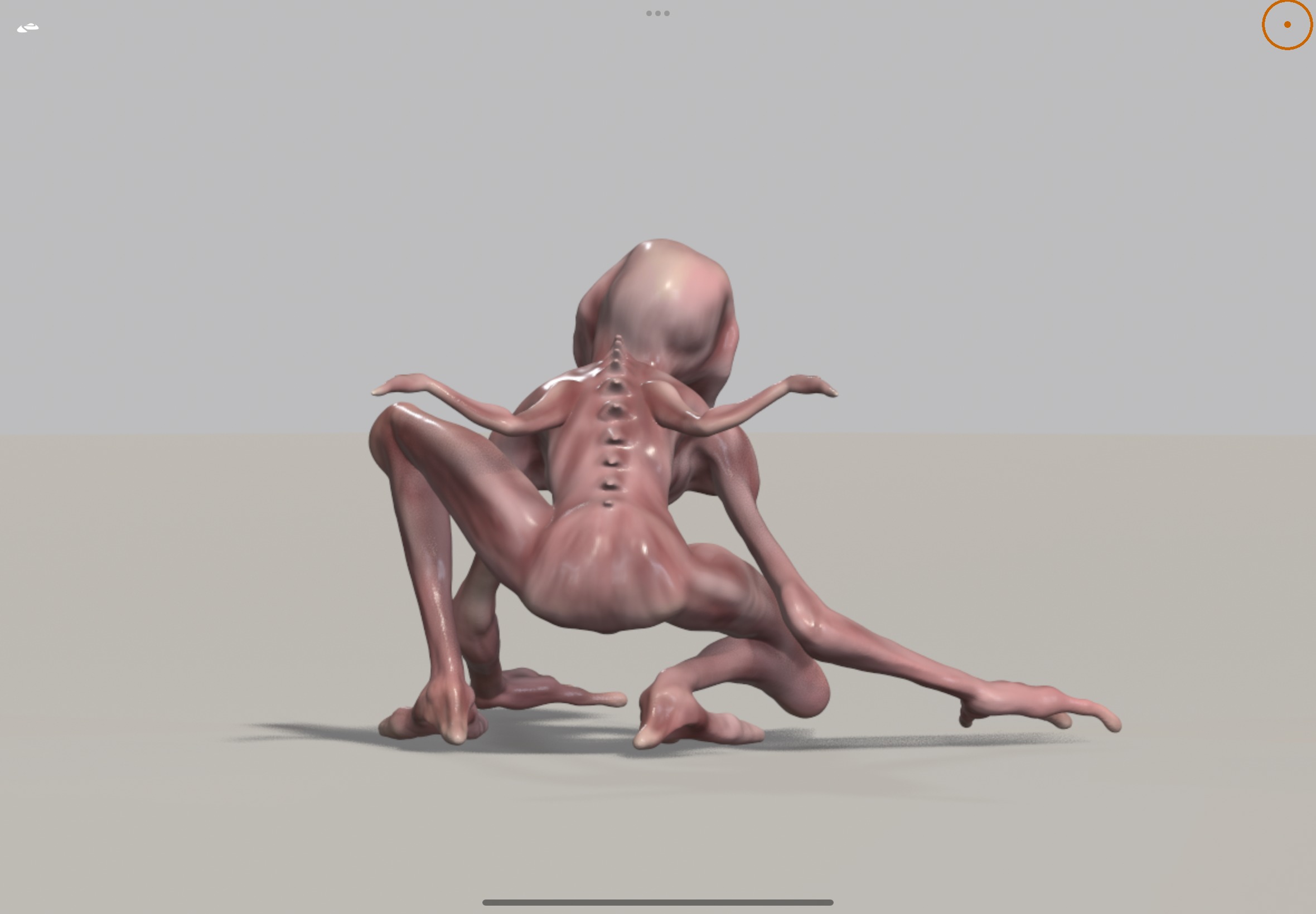 The hybrid creature 3D print model_4