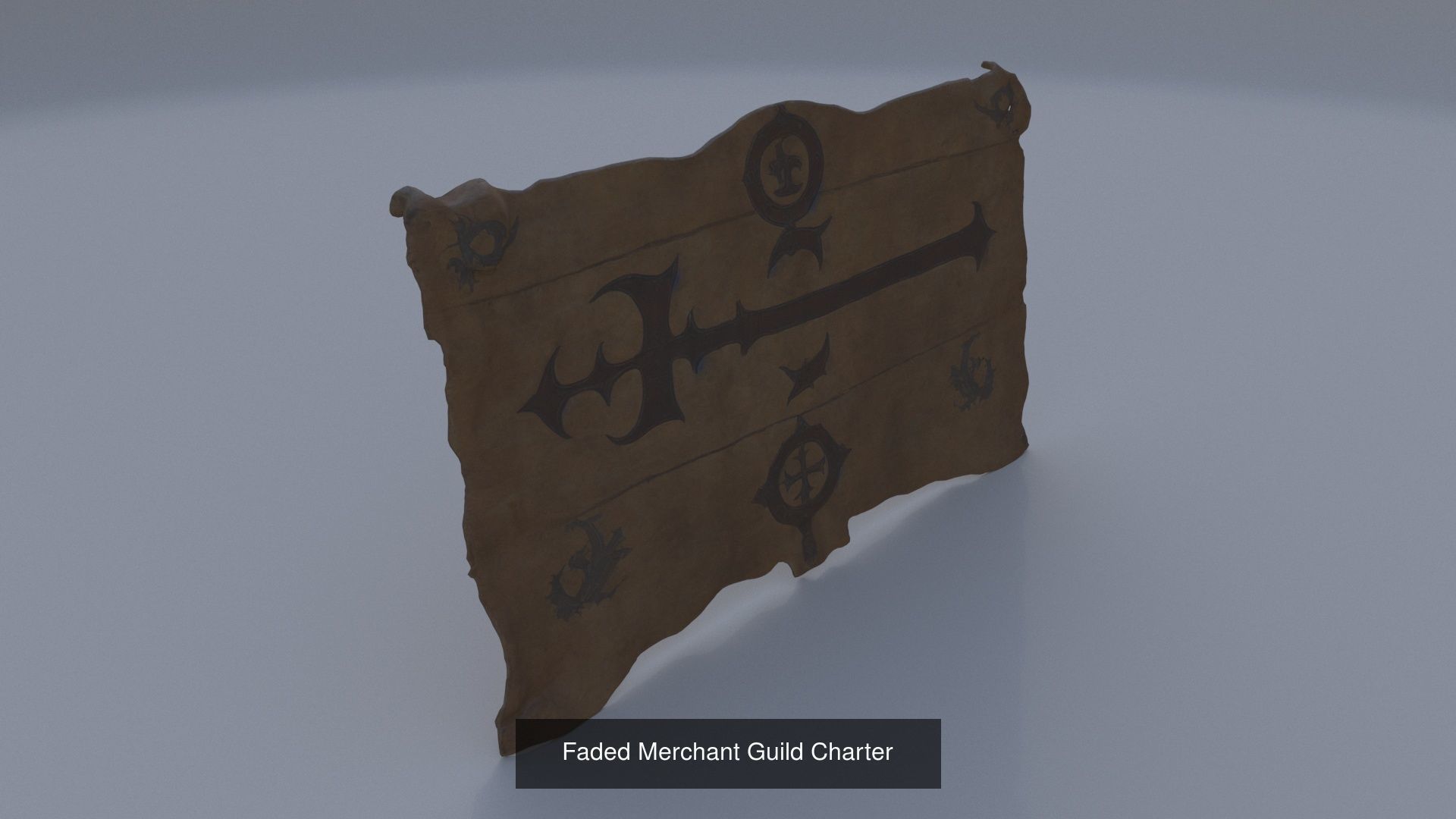 Medieval decoration 38 items collection _22